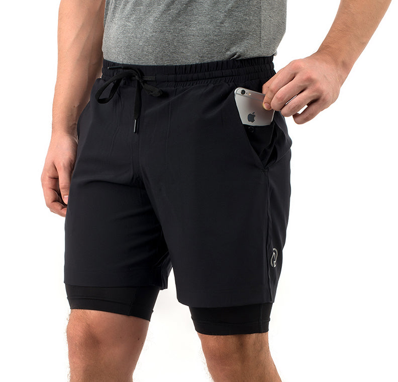 Men's Running Shorts with Phone Pocket