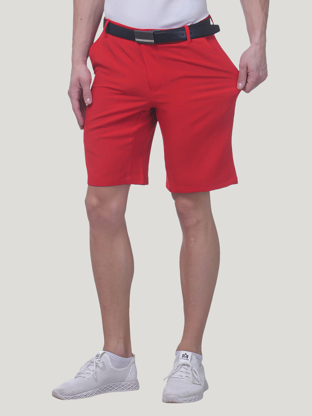 Mens red hotsell golf shorts