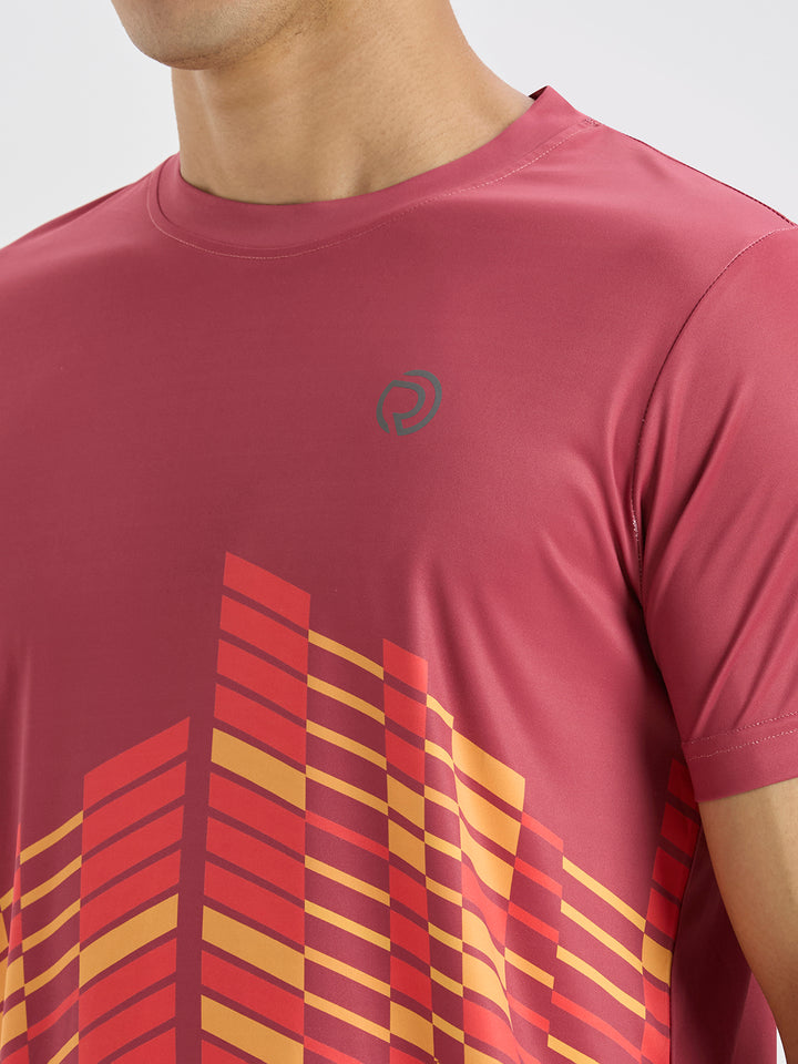 Dry Fit Printed Performance T-Shirt