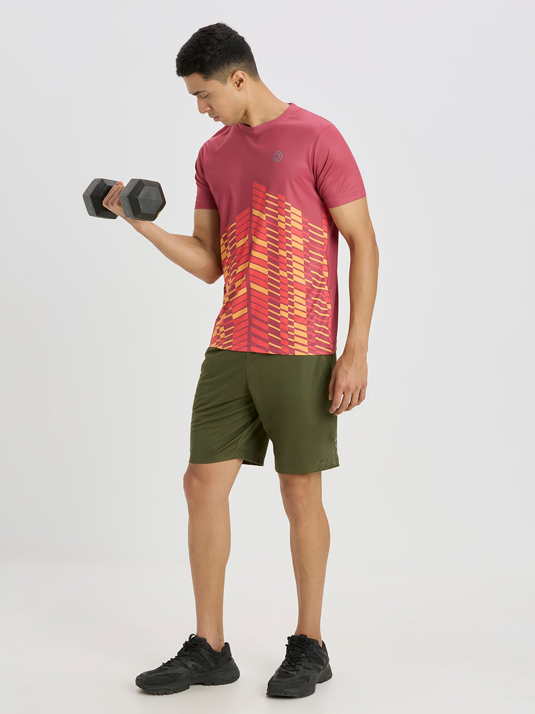 Dry Fit Printed Performance T-Shirt