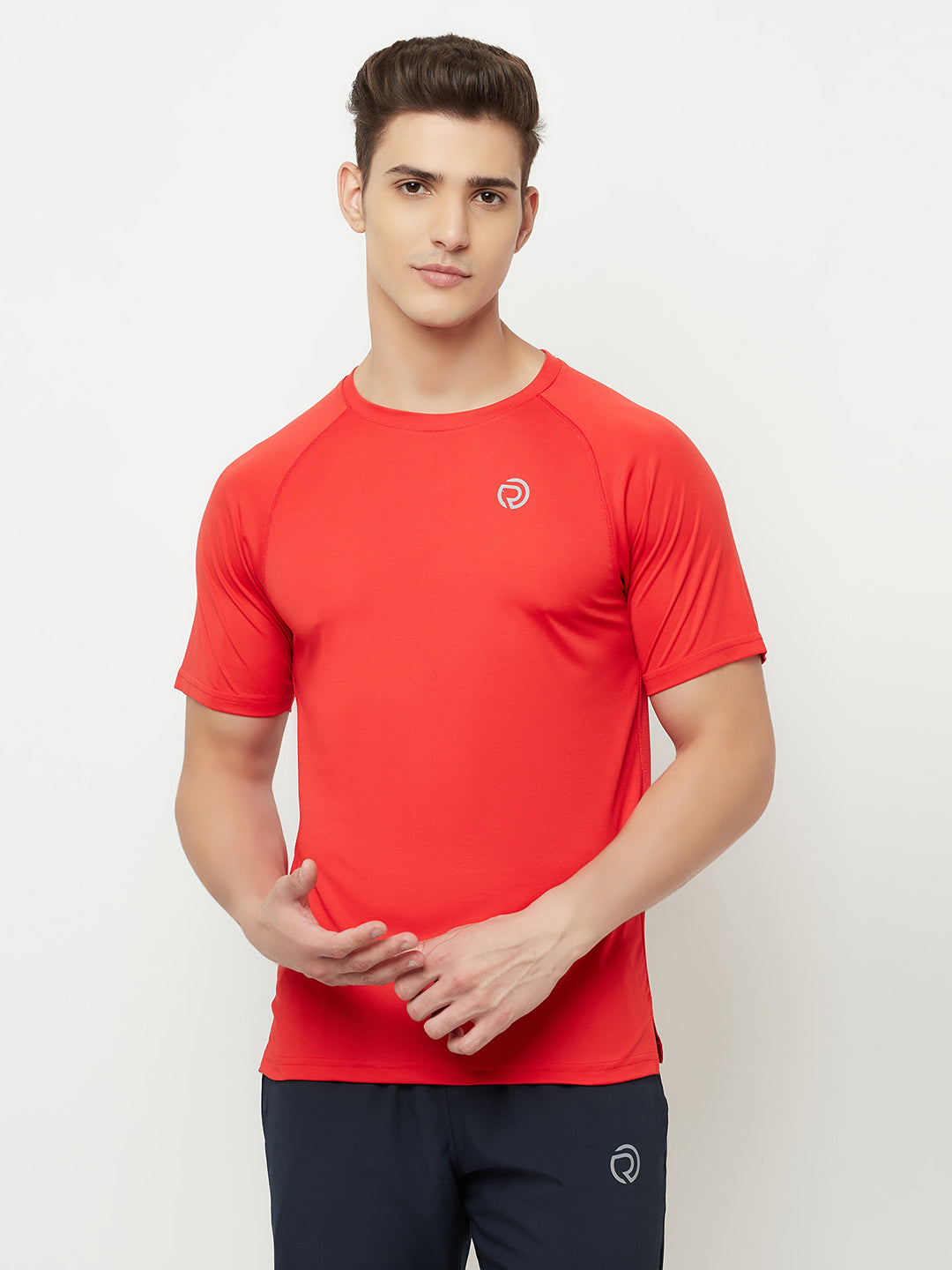 Men's Reflective Dryfit Tshirt with Performance Mesh Back