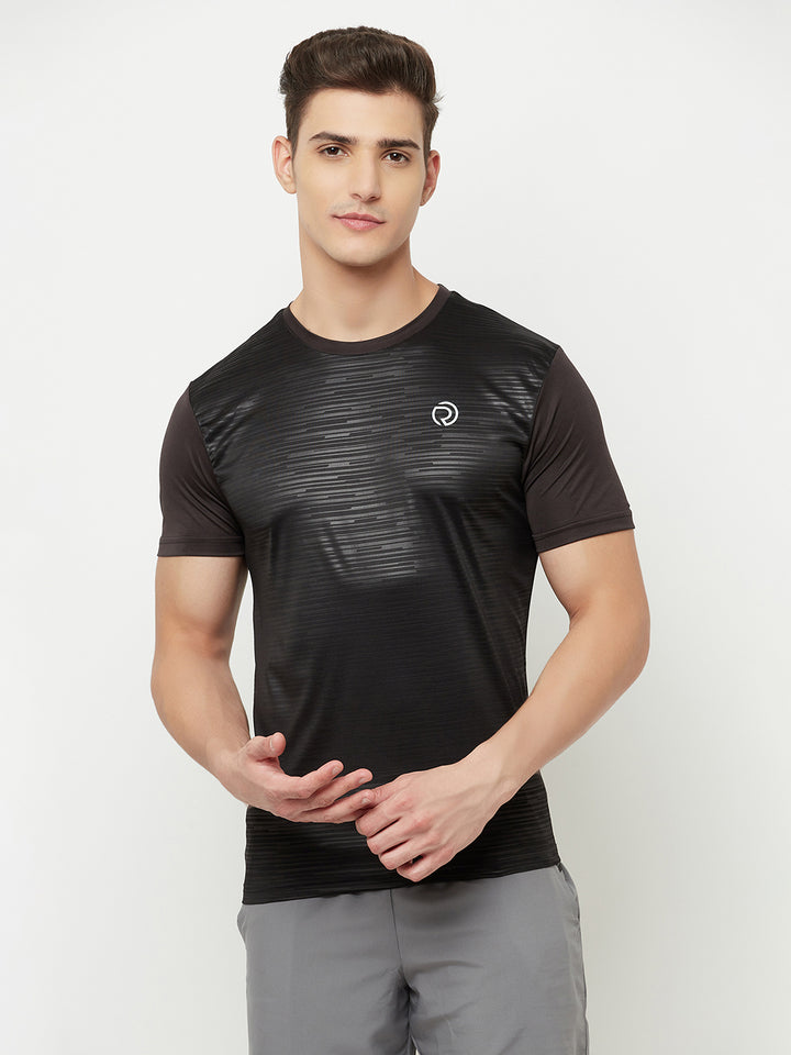 Reflective Dryfit Tshirt with Stylish Print