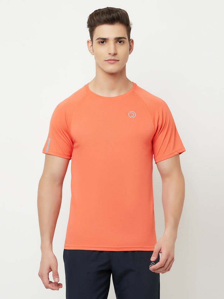 360 Reflective Raglan Sleeve Running Tshirt