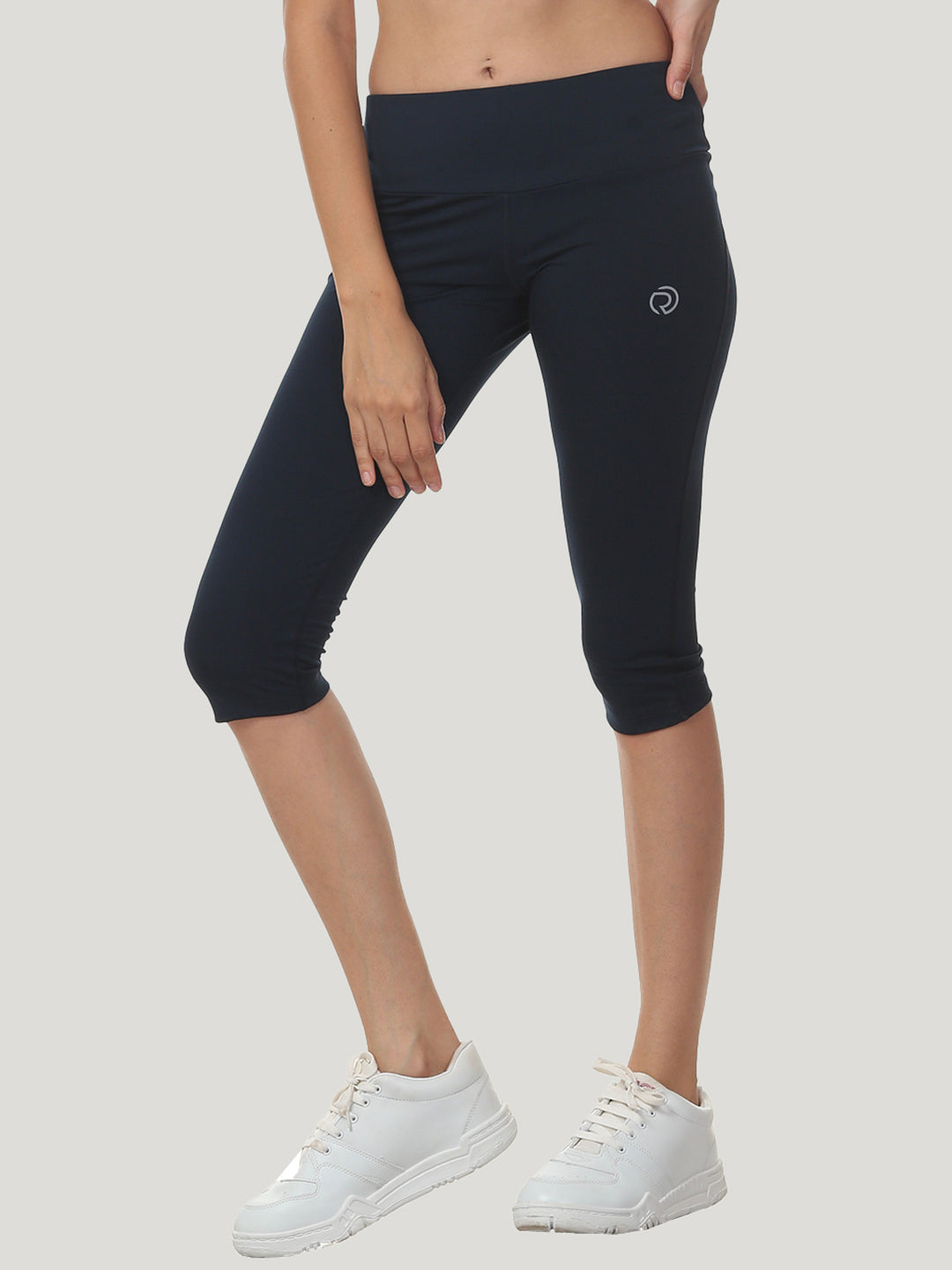 Women’s Stretch Dryfit 3/4th Legging with Waist Phone Pocket