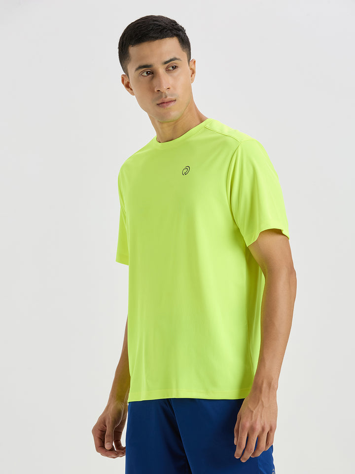 Core Dry Tech Multisport Tshirt Neon Yellow