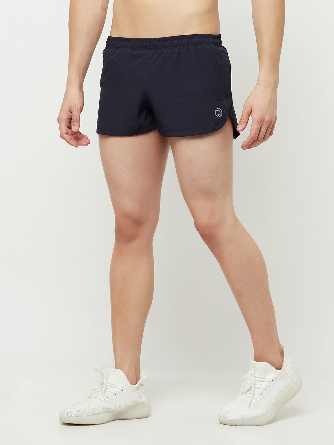 Men s Sports Shorts with Zipper Pocket Black TRUEREVO