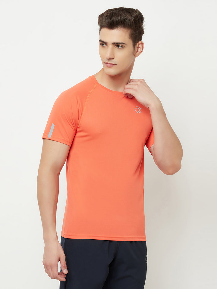 360 Reflective Raglan Sleeve Running Tshirt