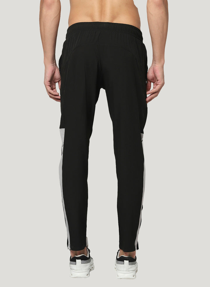 Stretch Track Pant with Hidden Pocket & Bottom Zipper