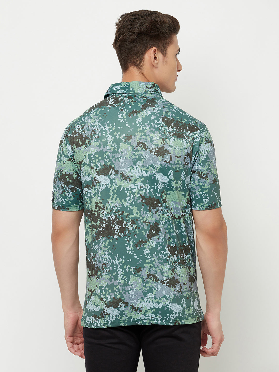 Printed Performance Sports Polo