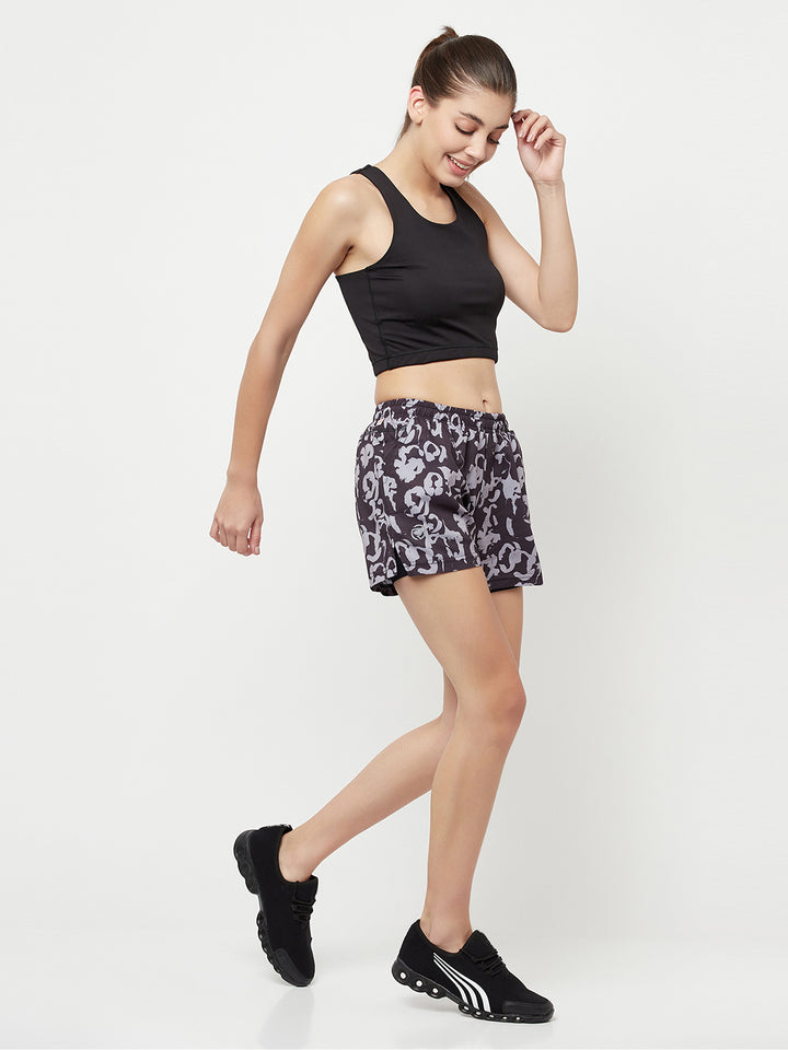 2-in-1 Sports Shorts with Phone Pocket 5"