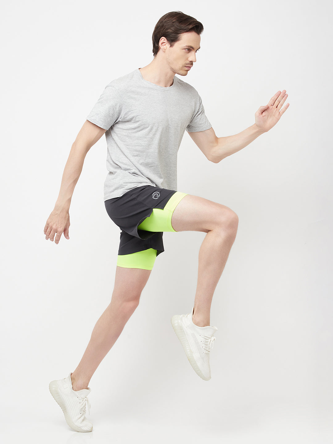 2-in-1 Running Shorts with Phone Pocket 5"