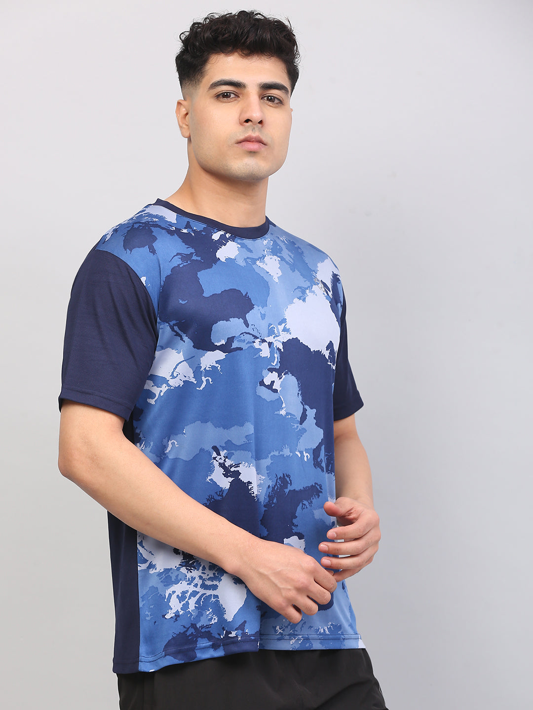 Men's Dryfit T-shirt with Stylish Print
