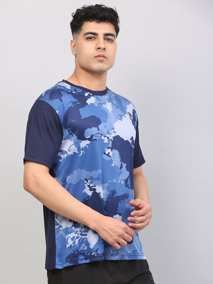 Men's Dryfit T-shirt with Stylish Print