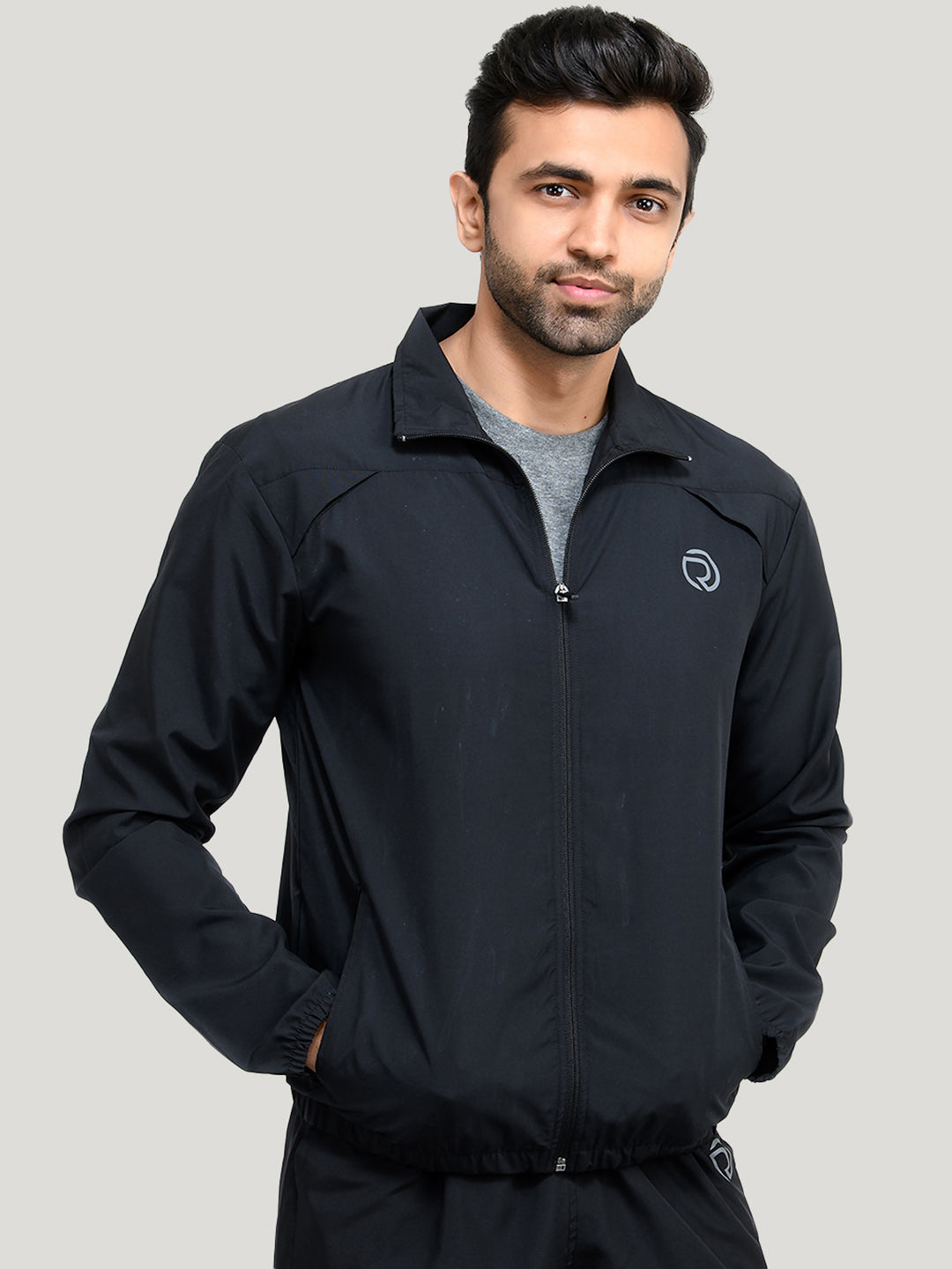 Men's Sports & Training Jacket- Grey TRUEREVO™