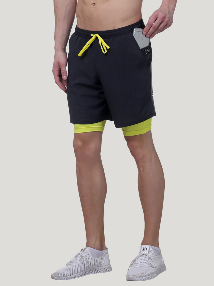 7" 2-in-1 Shorts with Phone Pocket