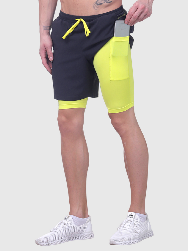 7" 2-in-1 Shorts with Phone Pocket