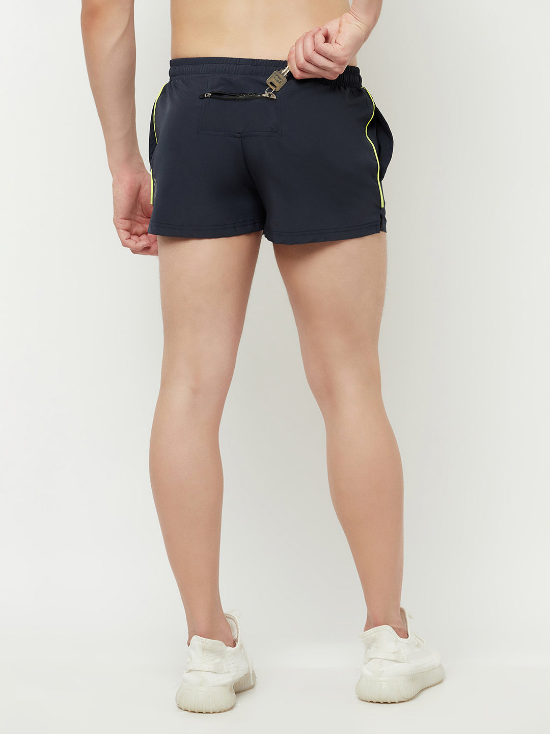 Pro 2" Shorts with Zipper Back Pocket - Pack of 2 Black & Navy