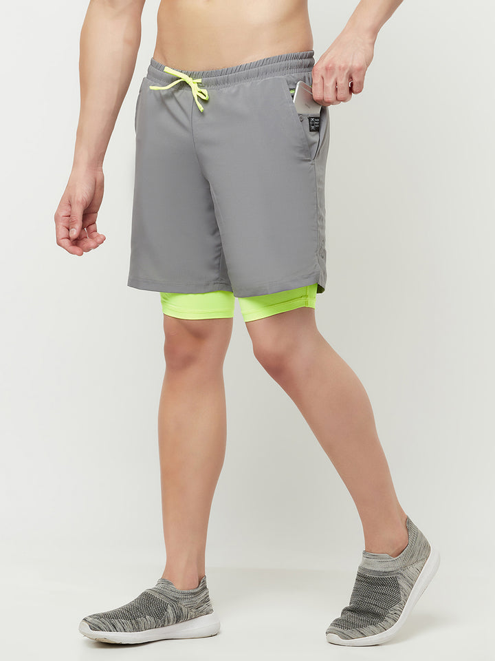 7" 2-in-1 Shorts with Phone Pocket