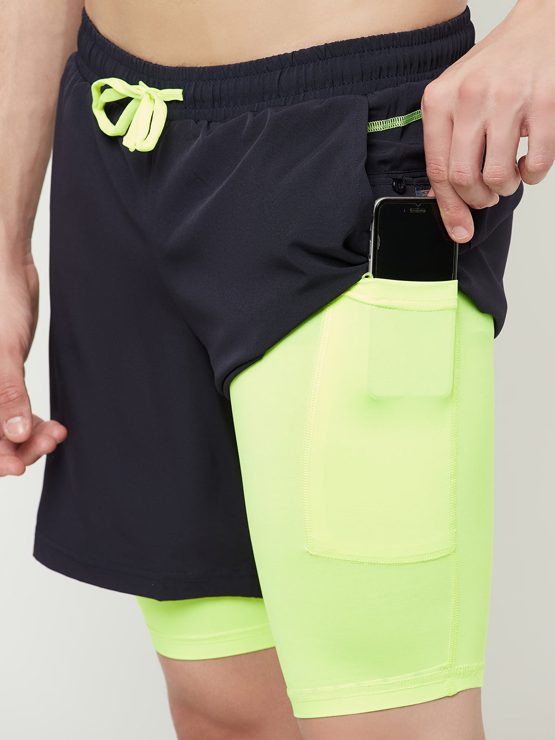 7" 2-in-1 Shorts with Phone Pocket