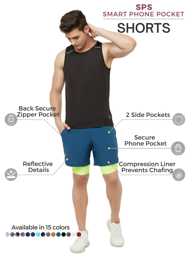 7" 2-in-1 Shorts with Phone Pocket