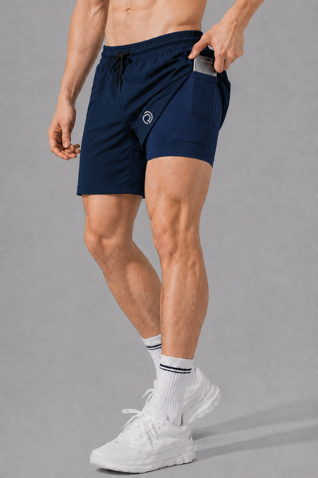 7" 2-in-1 Shorts with Phone Pocket