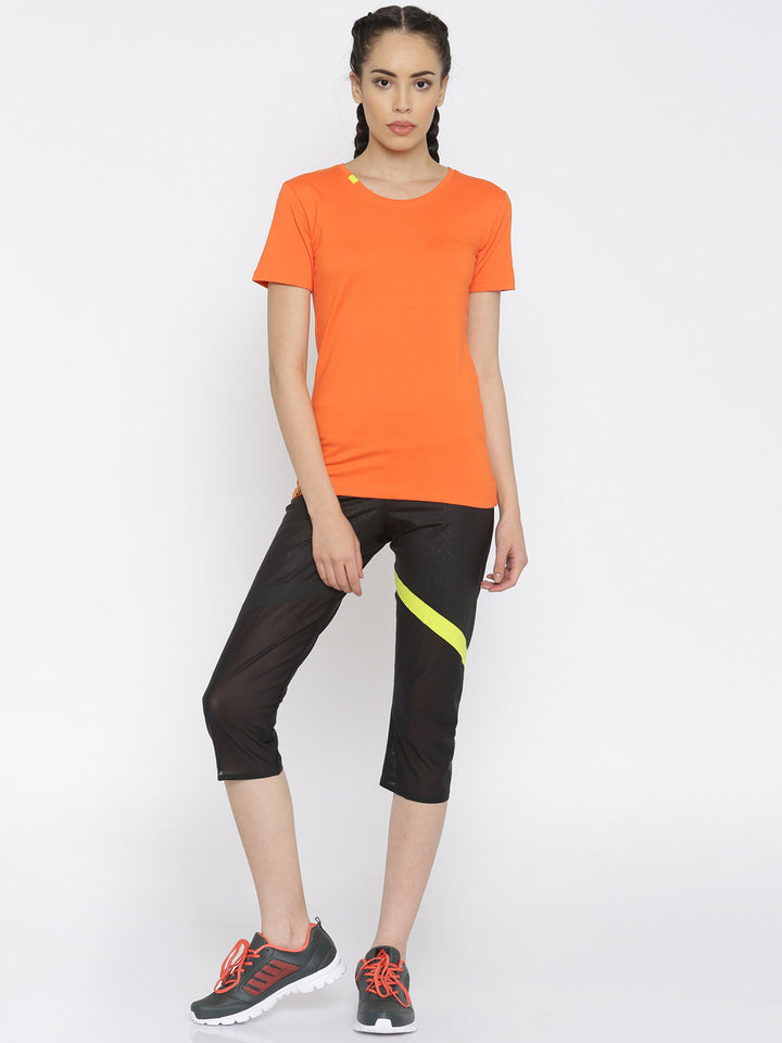 Slim-fit Ultimate Stretch Cotton Yoga & Gym Tshirt