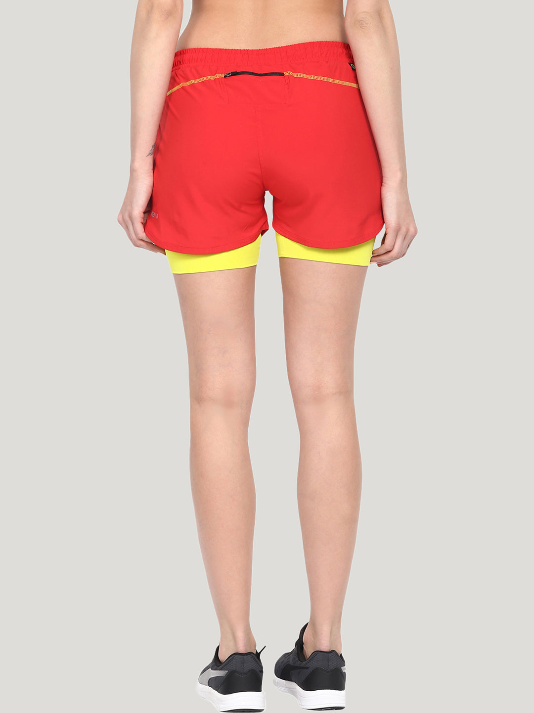 2-in-1 Sports Shorts with Phone Pocket 5"