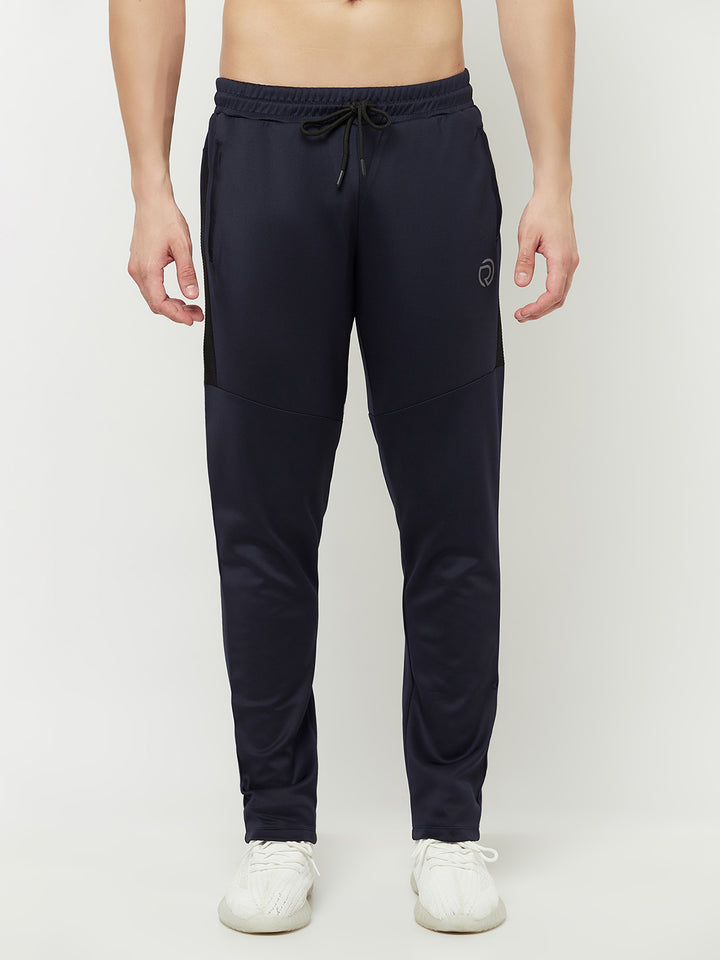 Men's Sports Track Pant & Sports Jacket Combo - Navy
