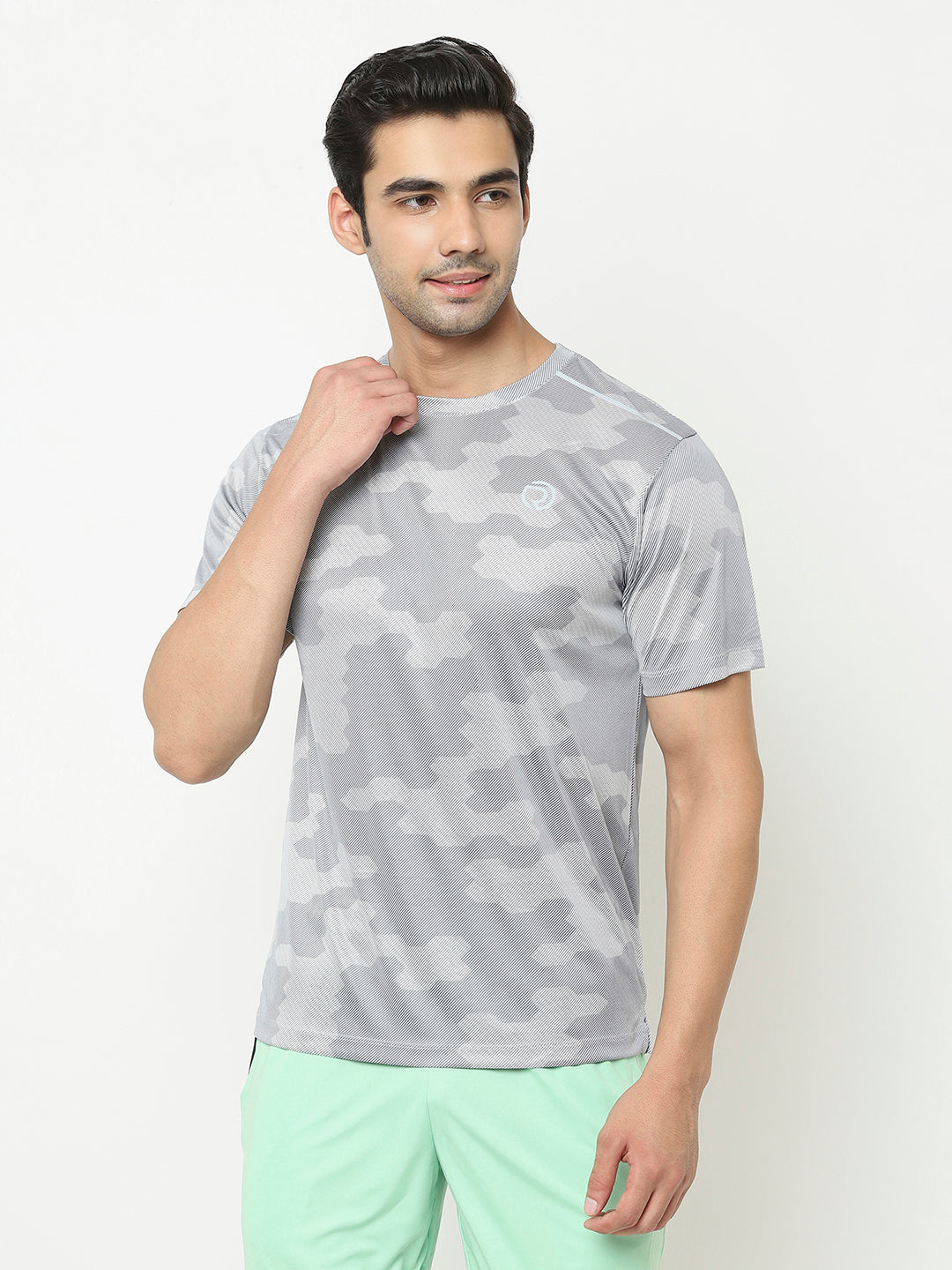 Men's Dryfit T-shirt with Stylish Print