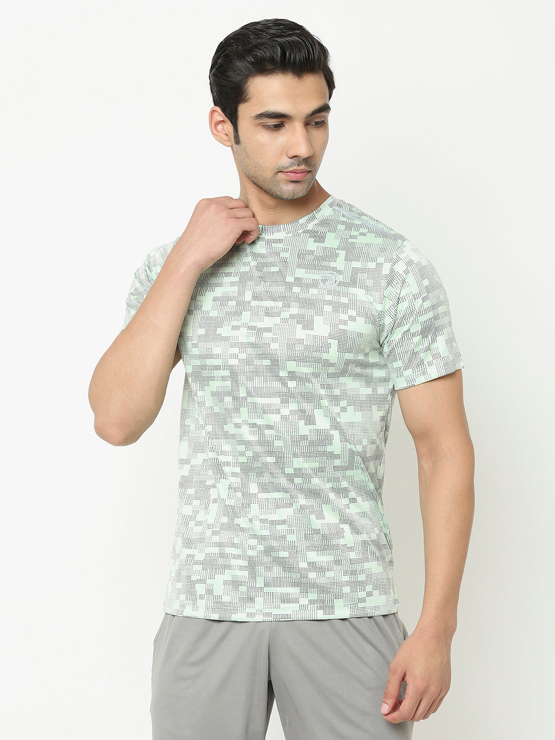 Men's Dryfit T-shirt with Stylish Print