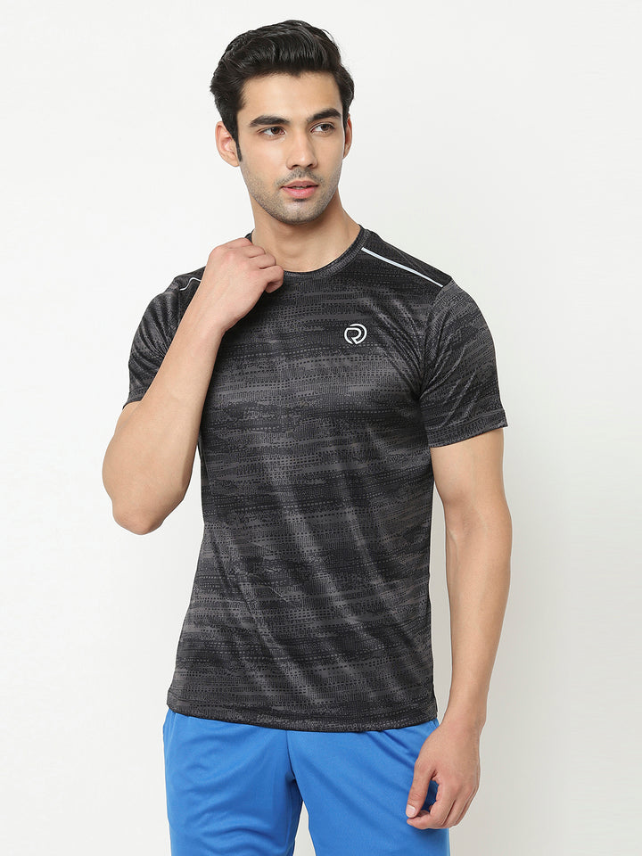 Men's Dryfit T-shirt with Stylish Print