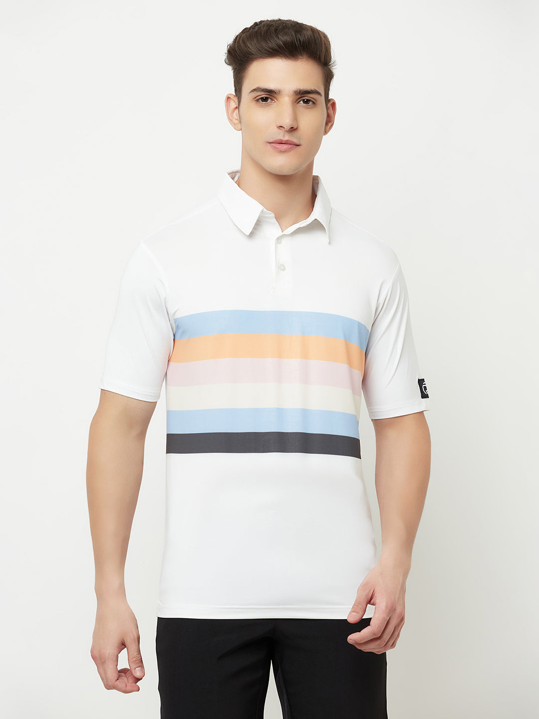 Printed Performance Sports Polo