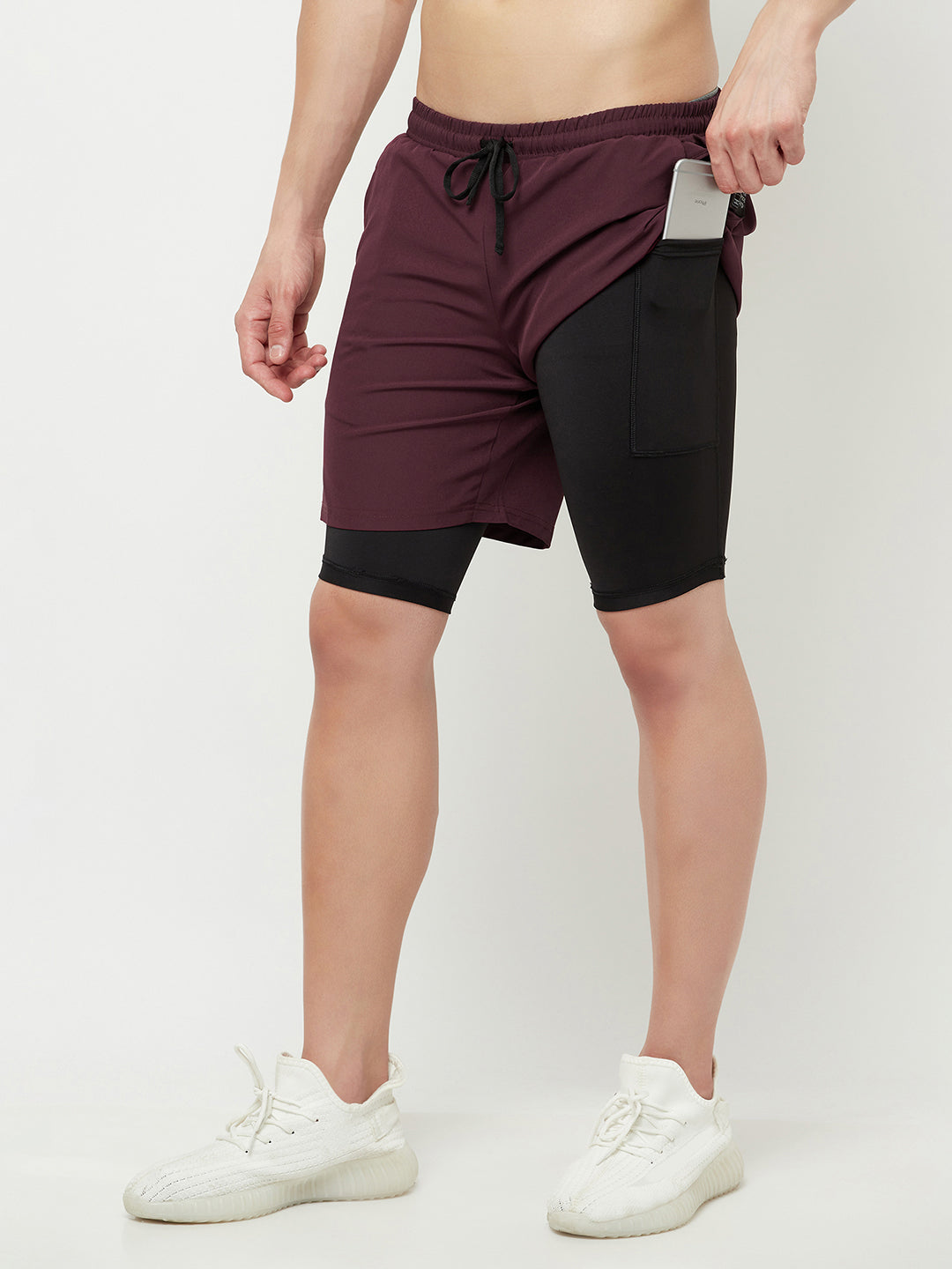 7" 2-in-1 Shorts with Phone Pocket