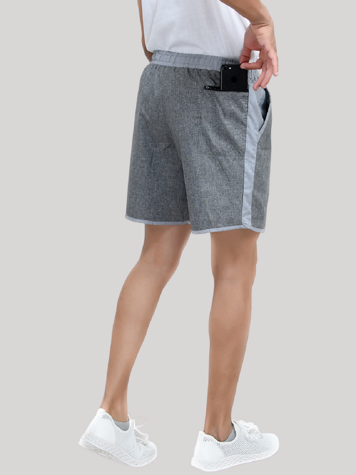 7" Shorts with Zipper Pocket