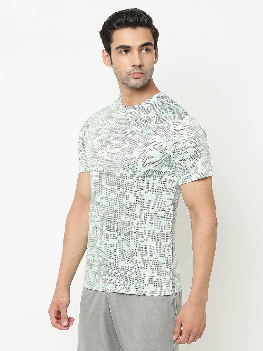 Men's Dryfit T-shirt with Stylish Print