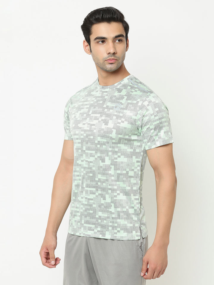 Men's Dryfit T-shirt with Stylish Print