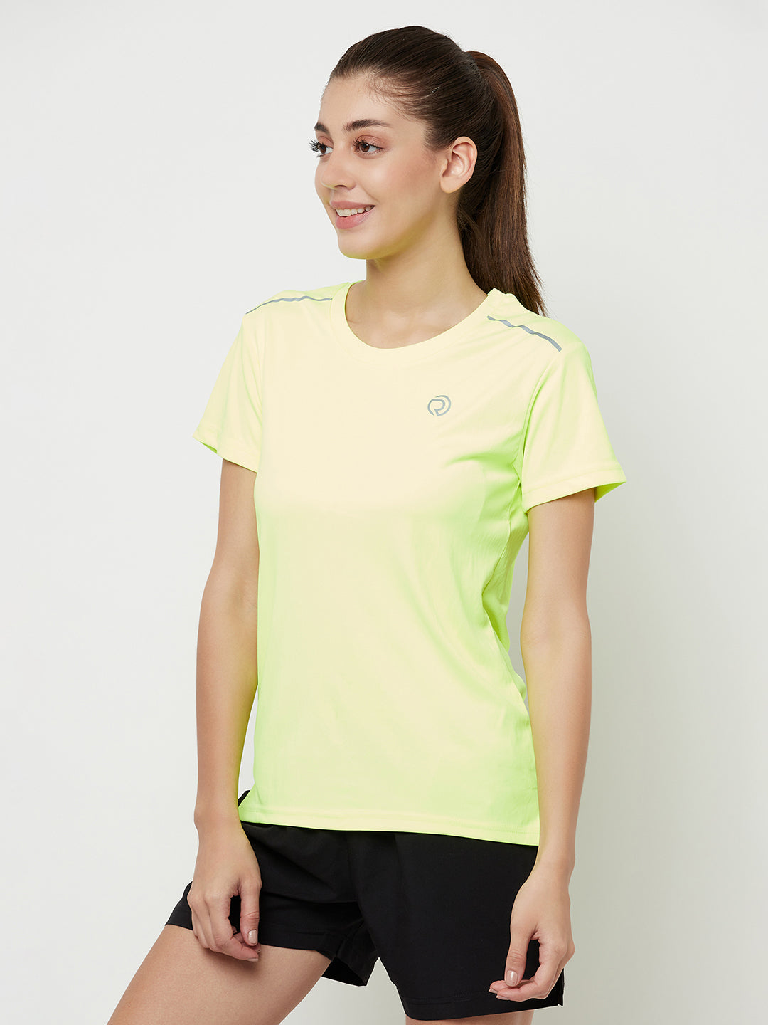 Performance Sports T-shirt - Pack of 2 Black & Neon yellow