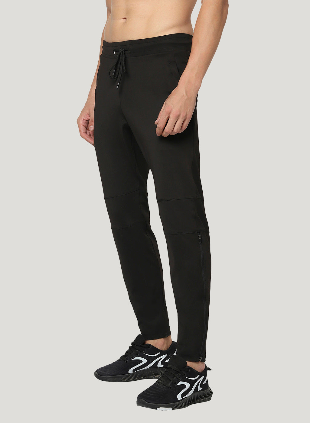 Super Stretch Sports Track with Bottom Zippers