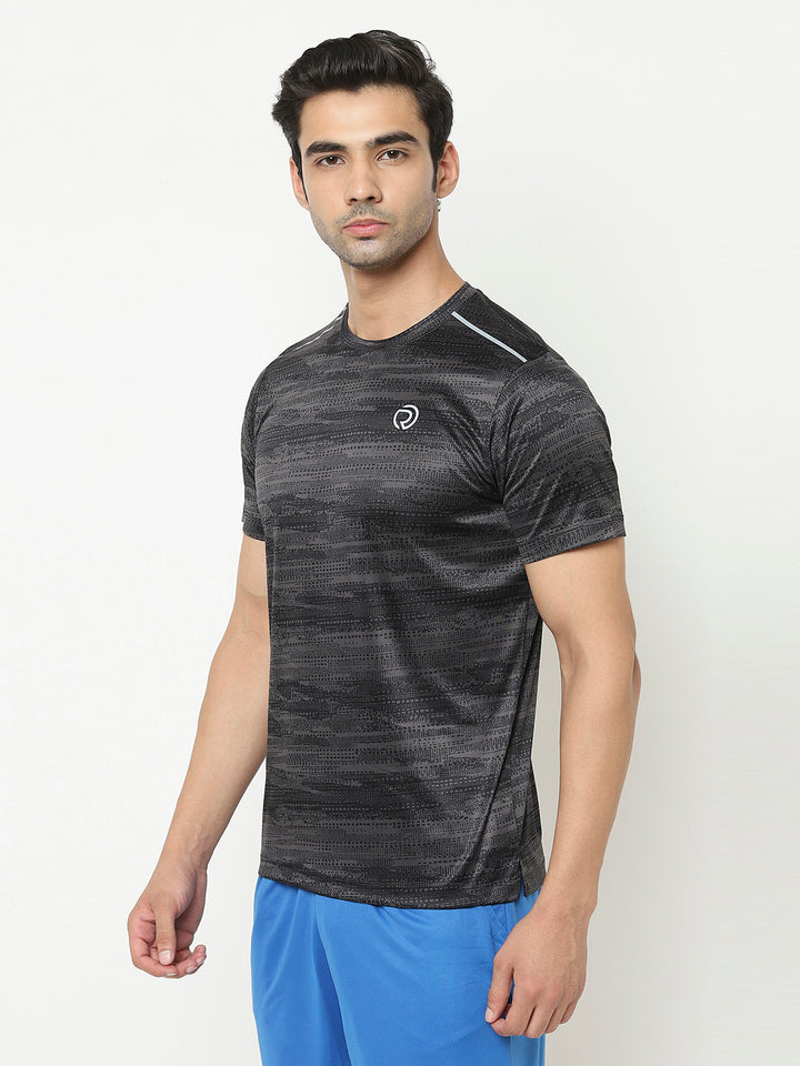 Men's Dryfit T-shirt with Stylish Print