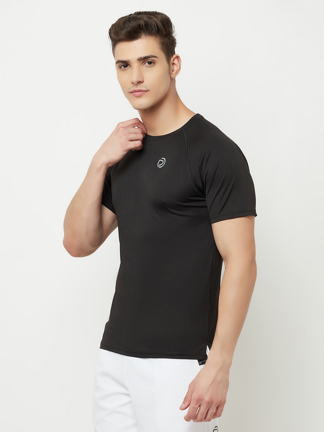 Men's Reflective Dryfit Tshirt with Performance Mesh Back