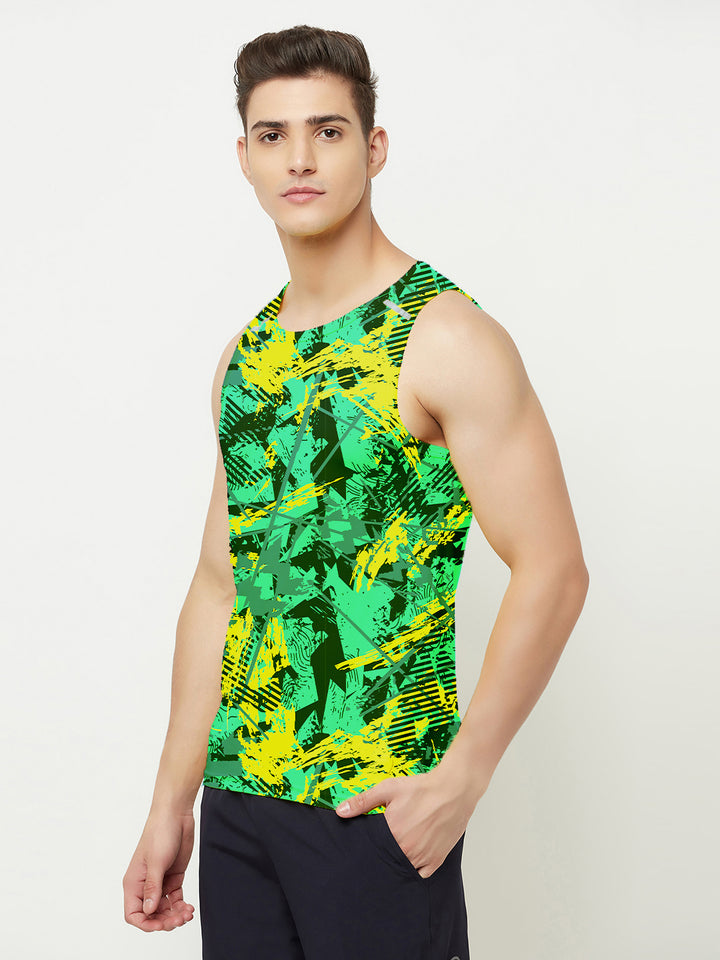 Performance Running Vest - Wild Green