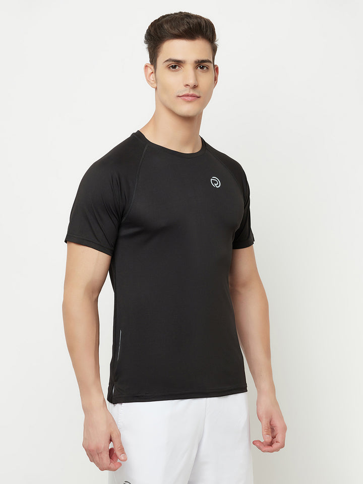 Men's Reflective Dryfit Tshirt with Performance Mesh Back