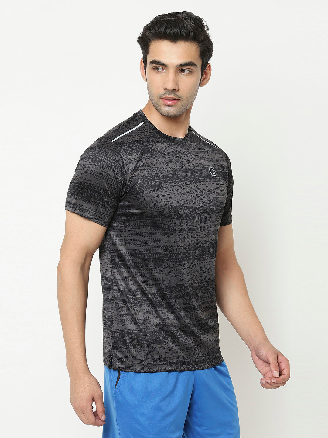 Men's Dryfit T-shirt with Stylish Print