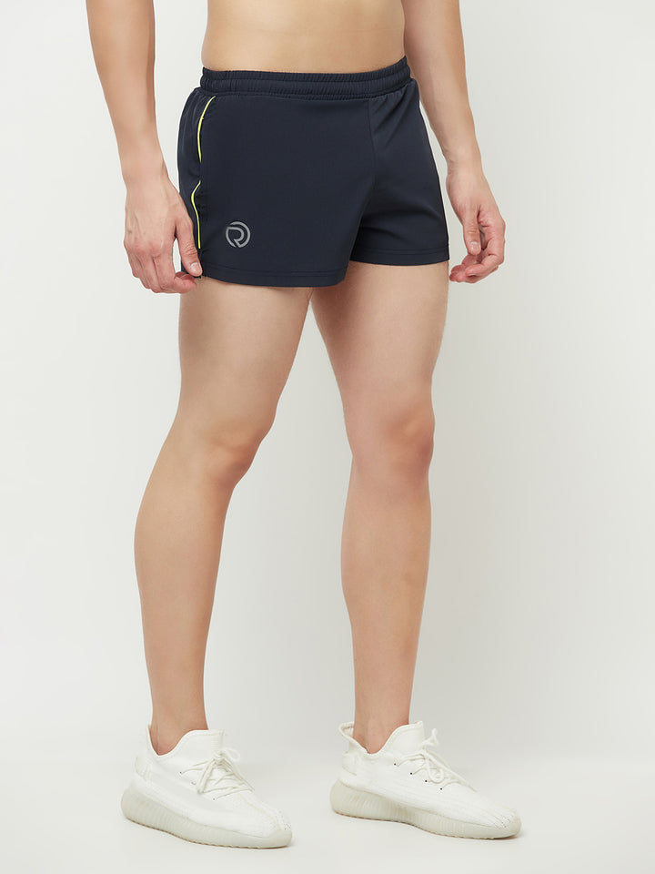 Pro 2" Shorts with Zipper Back Pocket - Pack of 2 Black & Navy