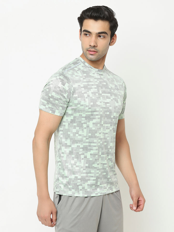 Men's Dryfit T-shirt with Stylish Print