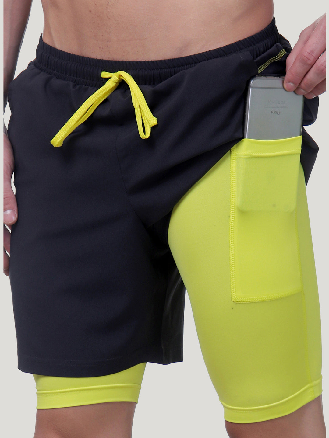 7" 2-in-1 Shorts with Phone Pocket