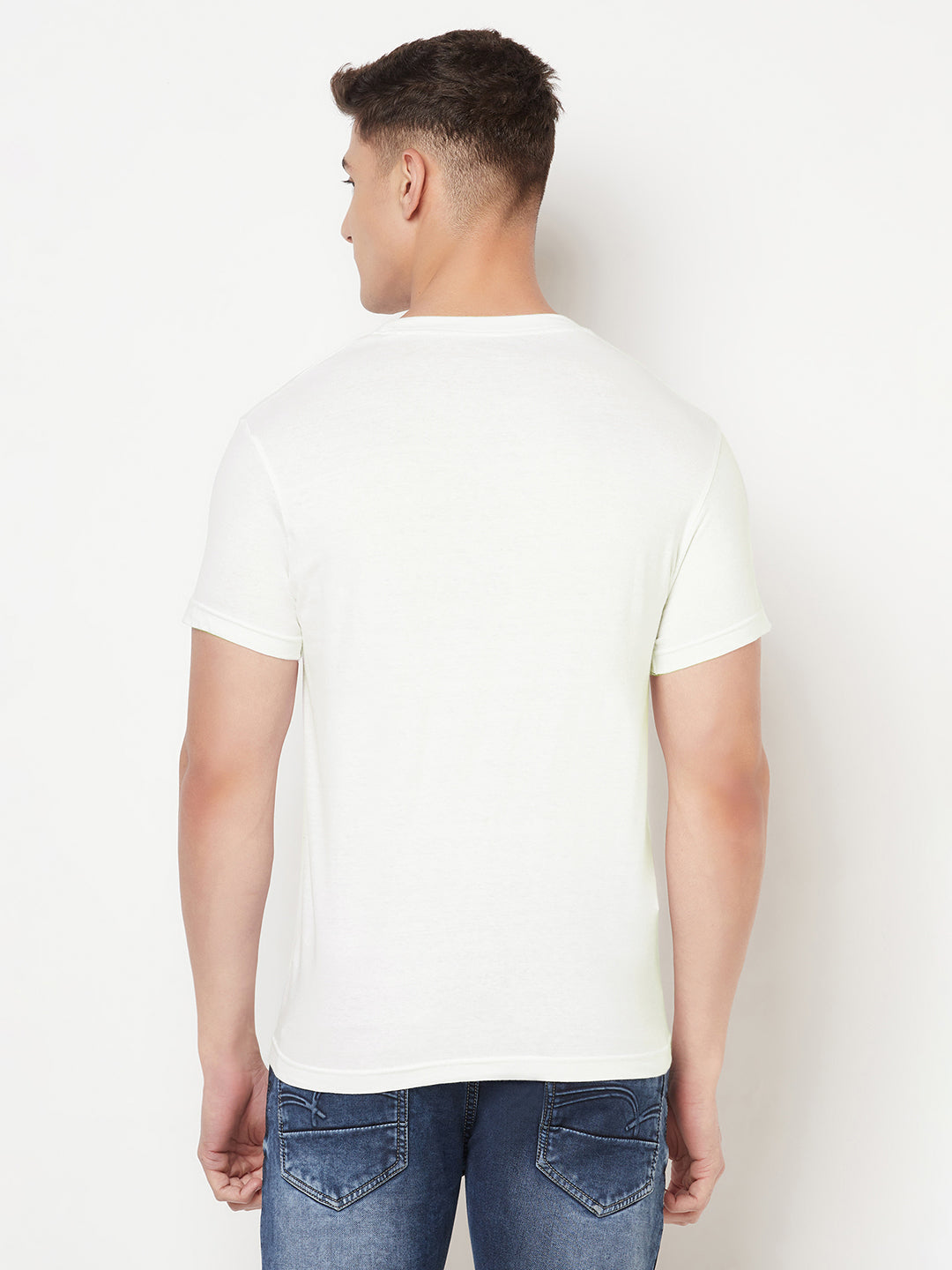 Premium Cotton Tshirts  (Pack of 3- White,Grey,Green)