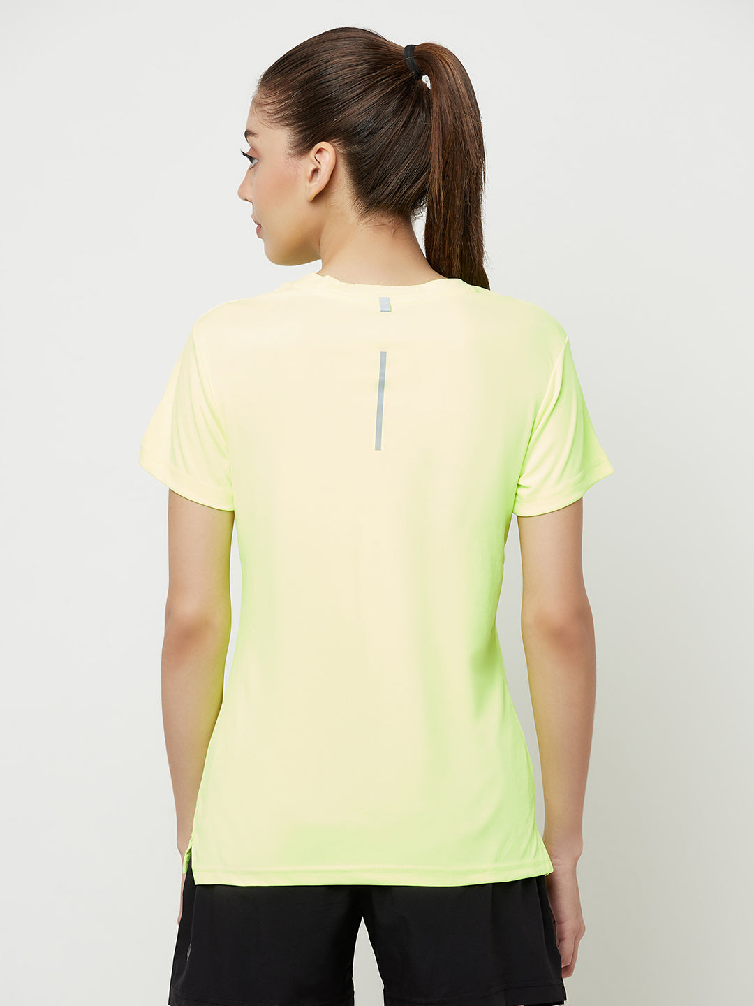 Performance Sports T-shirt - Pack of 2 Black & Neon yellow