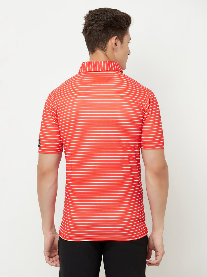 Printed Performance Sports Polo