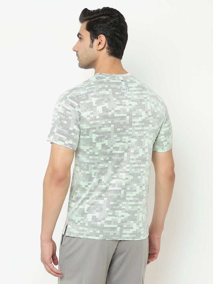 Men's Dryfit T-shirt with Stylish Print